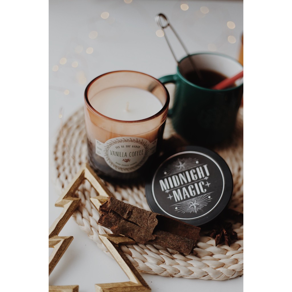 [Mã SKAMSALE03 giảm 10% tối đa 50K đơn 200K] Nến thơm phòng Vanilla Coffee Candle