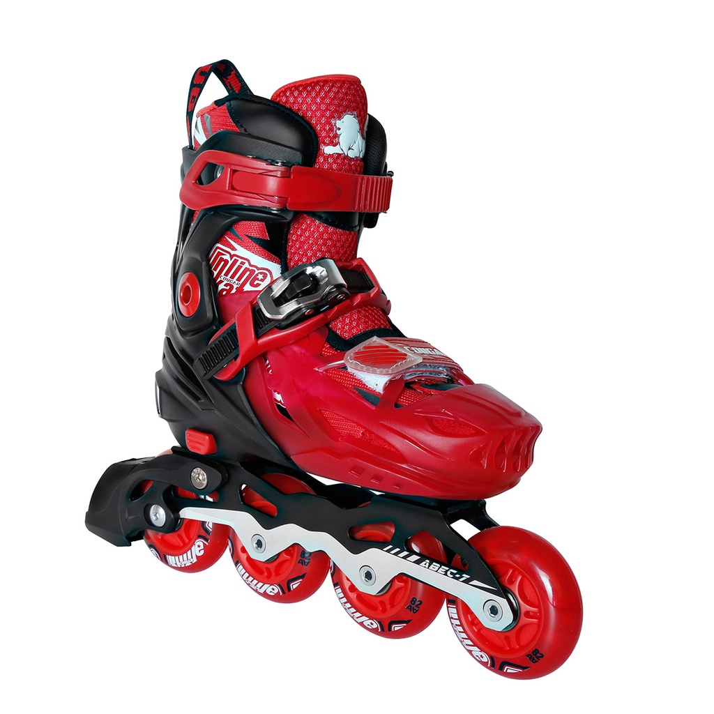 Giày Patin Trẻ Em Cougar 333 Cao Cấp Có Bánh Đèn Phát Sáng Toàn Bộ, Có Thể Điều Chỉnh Size, Tặng kèm bảo hộ tay chân