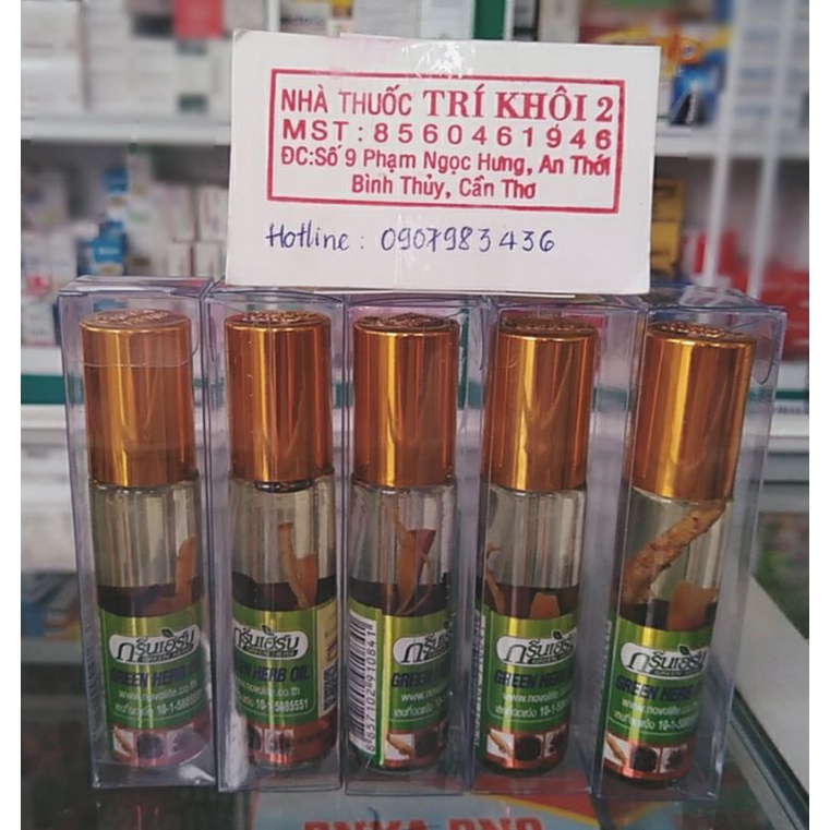 [ CHÍNH HÃNG]Dầu sâm thảo dược Thái Lan- chai 8 ml