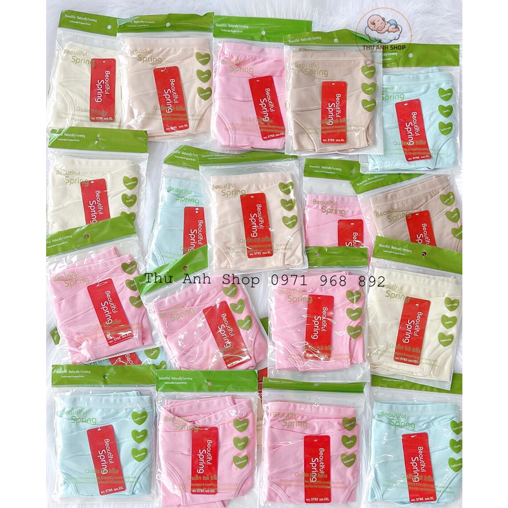 Quần lót bầu cạp chéo túi zip Beautiful Spring
