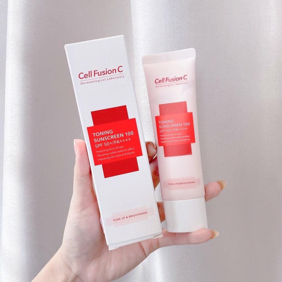 Kem Chống Nắng Cell Fusion C 30ml mẫu mới nâng tone da nội địa