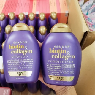 SET DẦU GỘI & XẢ BIOTIN 385ML kích mọc tóc