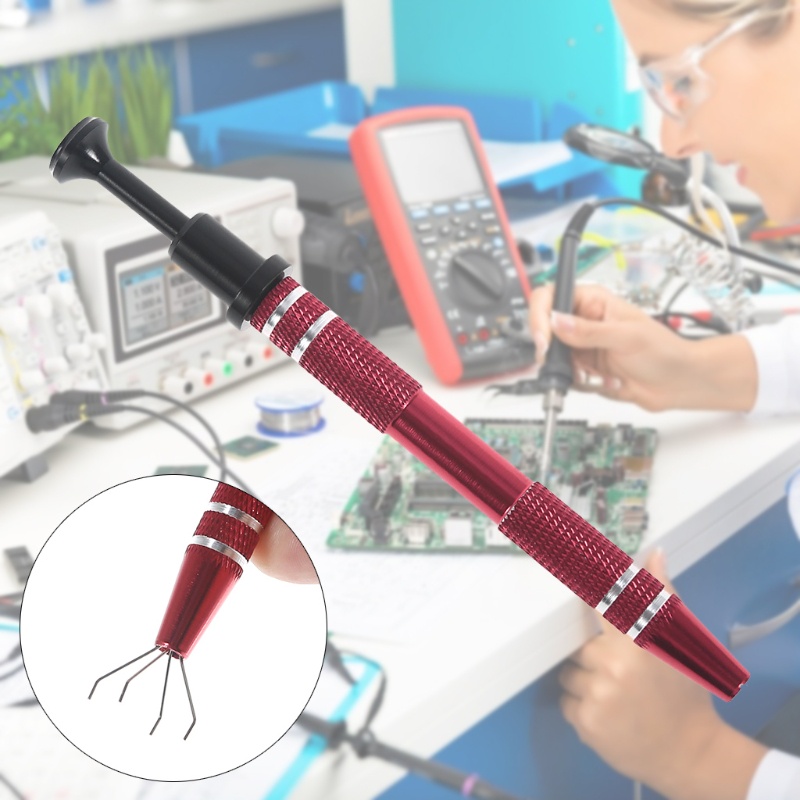 Dụng Cụ Nhặt Chip BGA Bằng Kim Loại Với 4 Kẹp Tiện Dụng