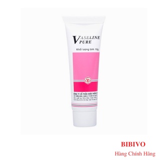 Vaseline Pure OPC 10g - Hương dâu - Làm mềm mịn da. Phòng chống nứt môi, nứt nẻ da chân, tay