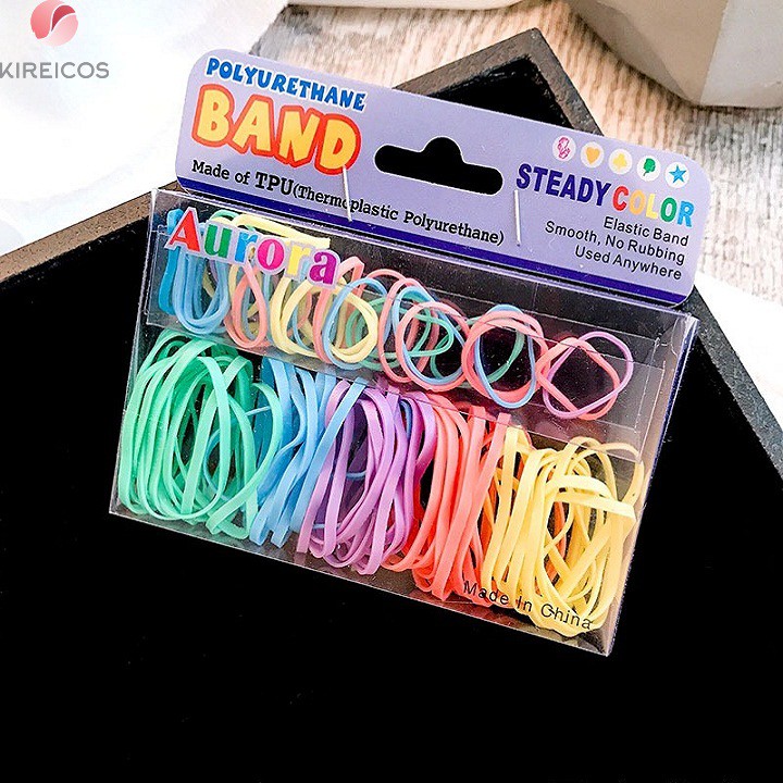 FREESHIP TOÀN QUỐC 50K – Dây Thun Cột Tóc Cho Mẹ Và Bé Dễ Thương Size  Lớn Nhỏ – Màu Ngẫu Nhiên