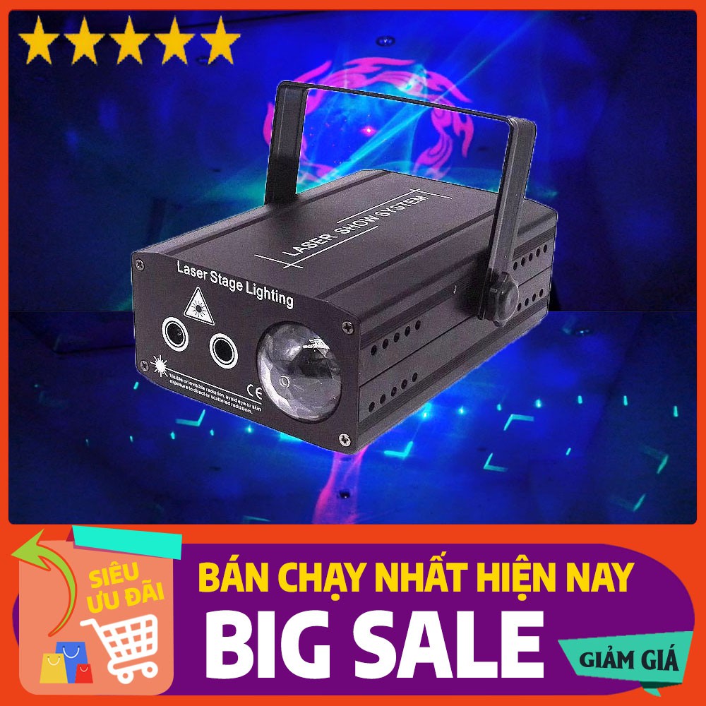 [HÀNG LIMITER ] Đèn Laser Mini 3D Màng Ảo Giá Rẻ Hiệu Ứng Cực Đỉnh Cho Phòng Karaoke