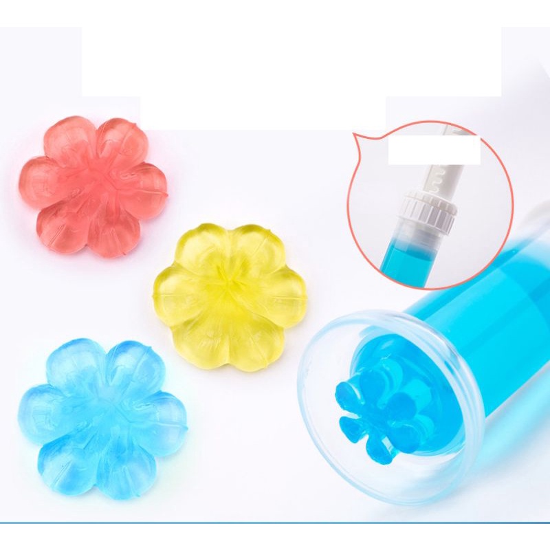 Gel Thơm Khử Mùi Nhà Vệ Sinh Bồn Cầu Toilet Hình Hoa