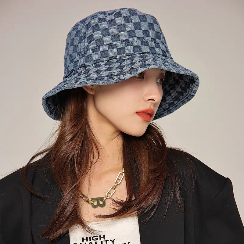 Mũ bucket MG STUDIO họa tiết caro