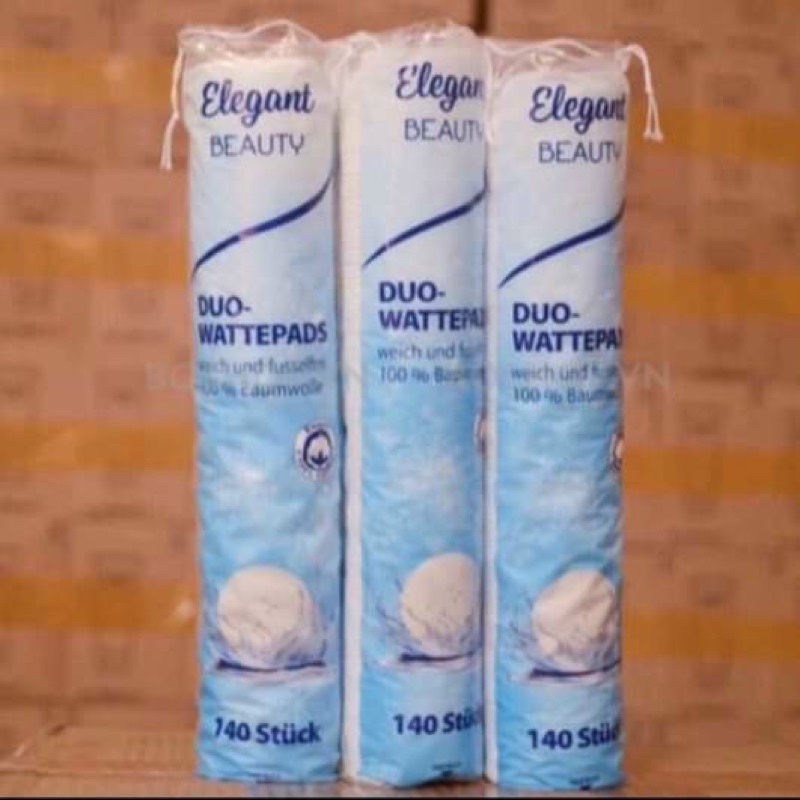 bông tẩy trang elegant 140 miếng