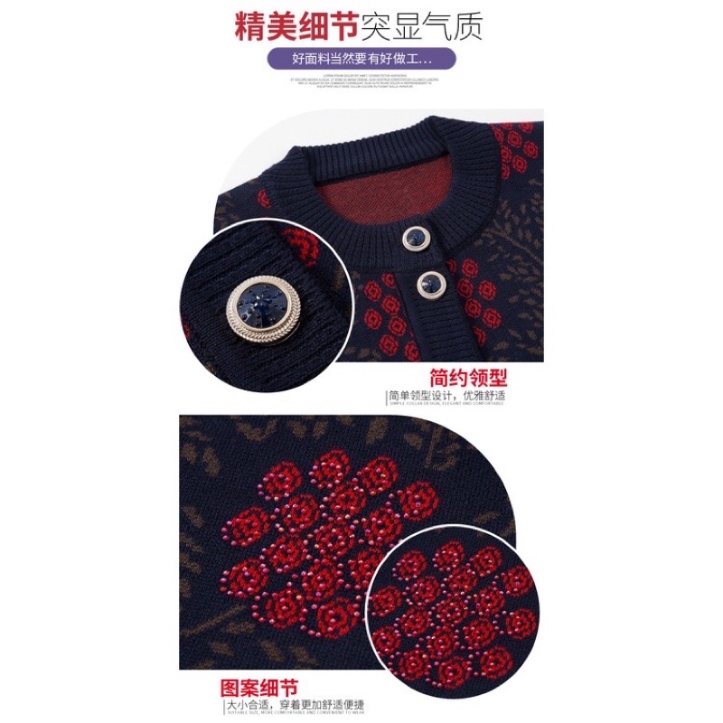 Shop chuyên sỉ - áo khoác len cao cap dành cho mẹ và bà | BigBuy360 - bigbuy360.vn