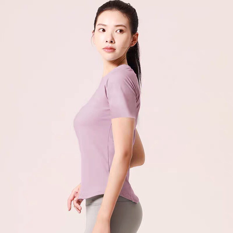 Áo thun thể thao nữ chất mát, áo tập Gym Nữ, Áo tập Yoga