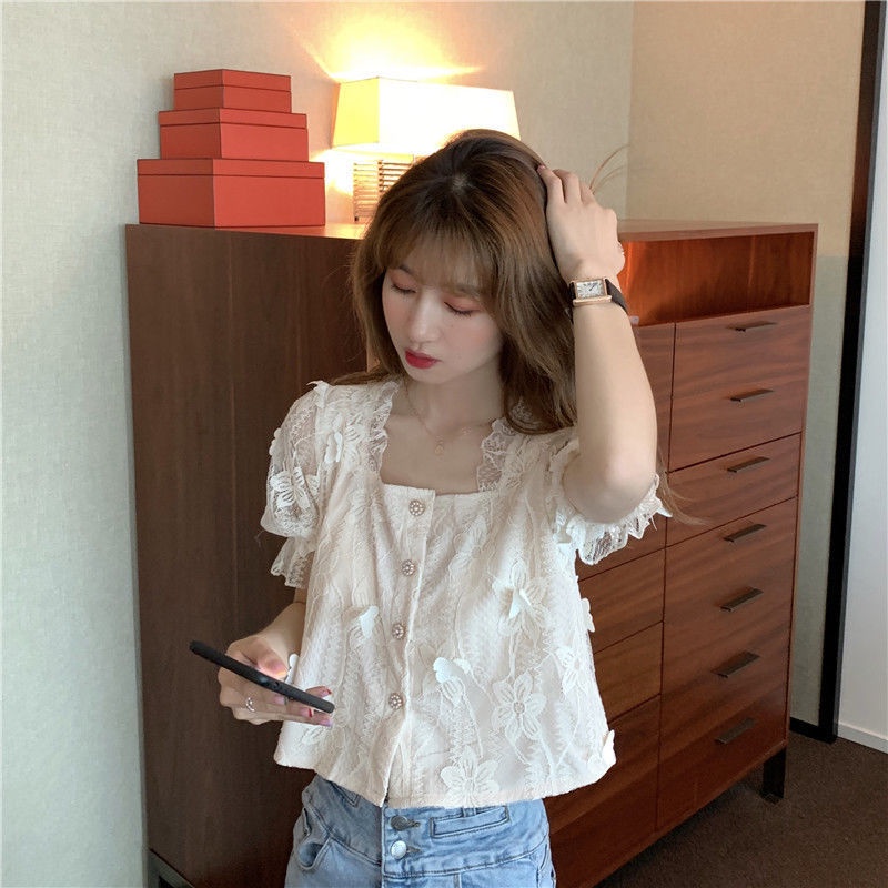 AMOI Áo Khoác Cardigan Cổ Vuông Dáng Rộng Phong Cách Hàn Quốc Thời Trang Cho Nữ