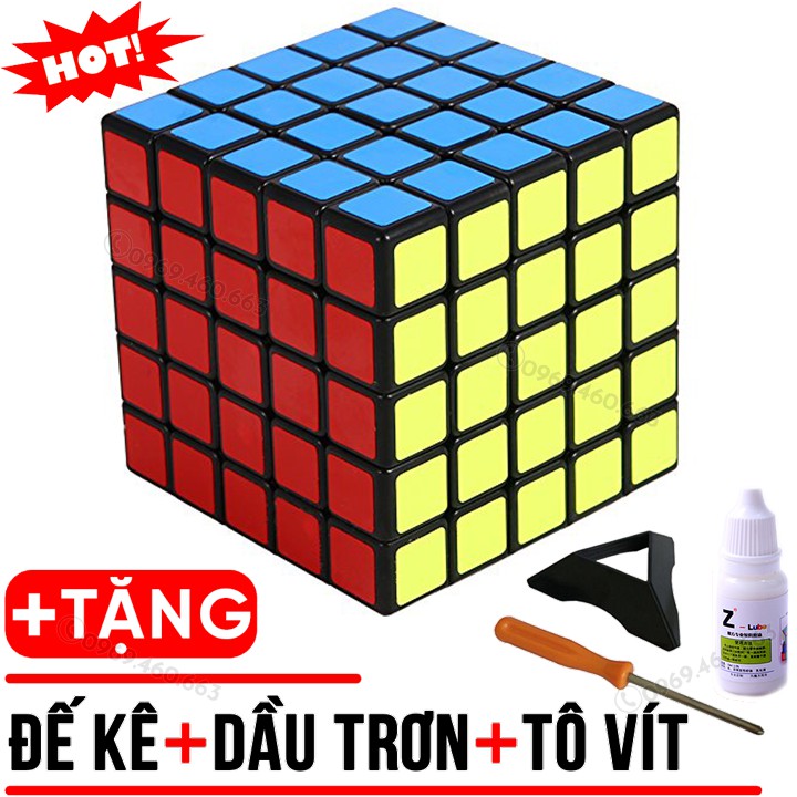 Rubik 5x5 | Rubik 5 tầng 5x5x5 Promotion-1 Siêu Nhạy.