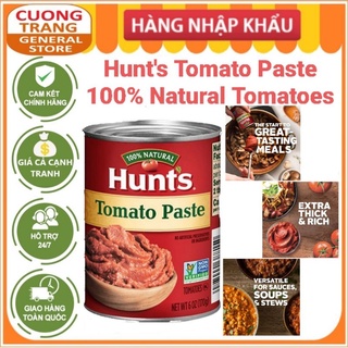 Cà chua Hunt's Tomato Paste 100% Natural Tomatoes 170g