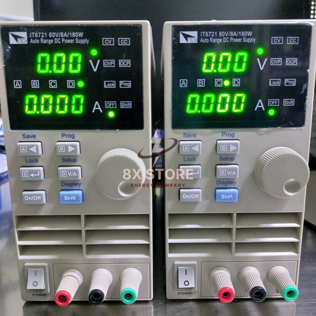 Máy cấp nguồn DC đa năng 60V/8A / 180W  IT6721