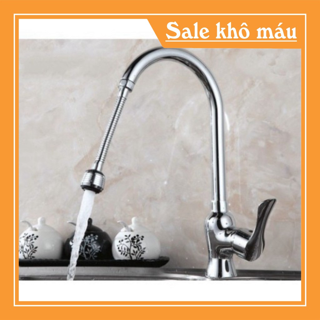 VÒI NƯỚC INOX TĂNG ÁP CAO CẤP XOAY 360 TIỆN DỤNG[BUÔN SỈ RẺ]