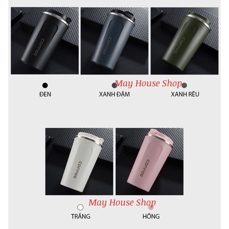 Ly giữ nhiệt Coffee lõi inox 304 dung tích 380ml – 510ml | BigBuy360 - bigbuy360.vn