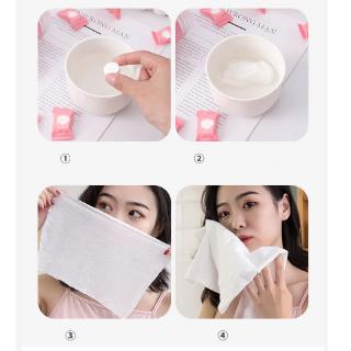 【30 cái】Khăn mặt dùng một lần