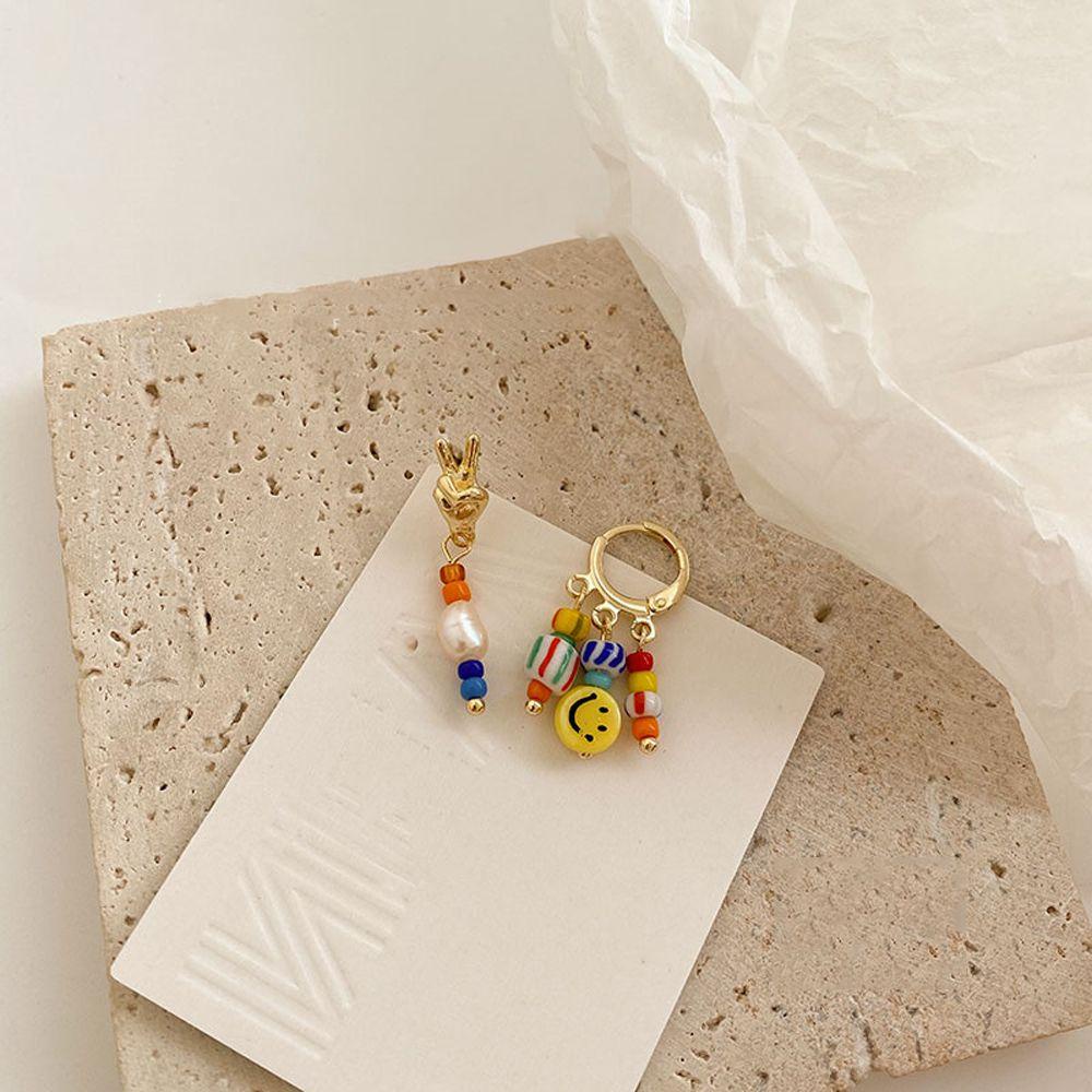 Khuyên Tai Dáng Dài Không Đối Xứng Thời Trang Dự Tiệc Cho Nữ