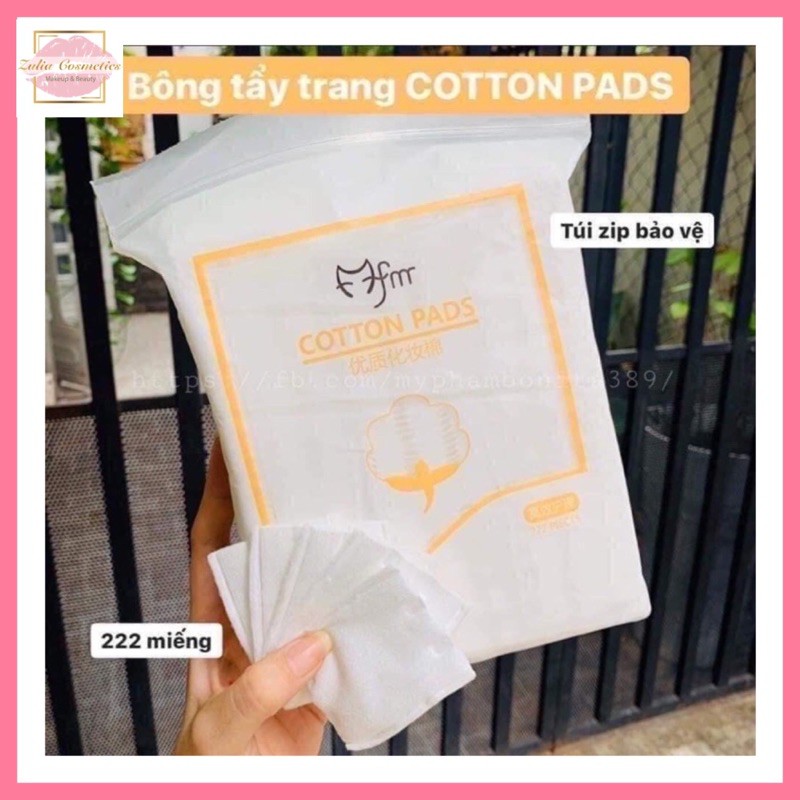 Bông tẩy trang Cotton Pads 222 miếng