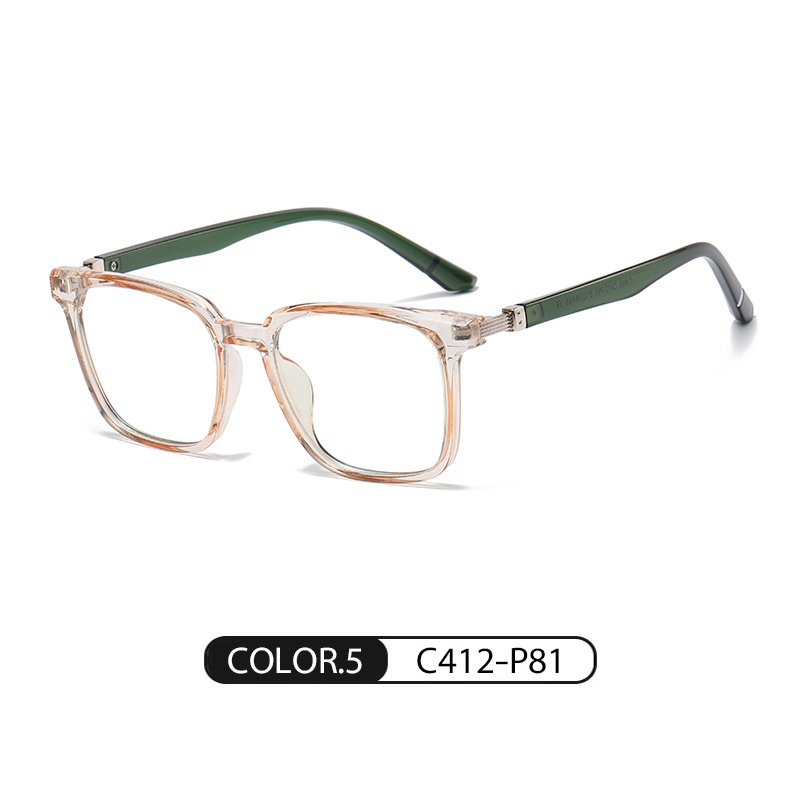 Mắt kính Zelin TJ866 TR90 gọng phẳng nhẹ chống tia xanh lam có hộp bắt mắt cho nam và nữ