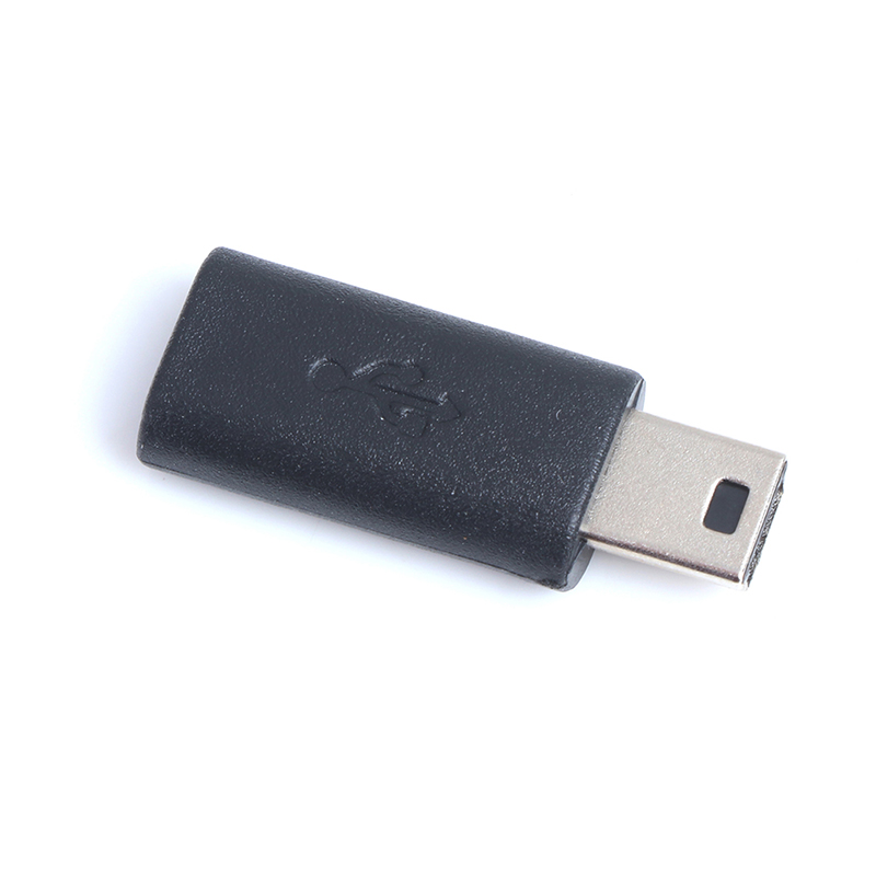 Đầu Chuyển Đổi Cổng Micro USB Sang Mini USB Màu Đen
