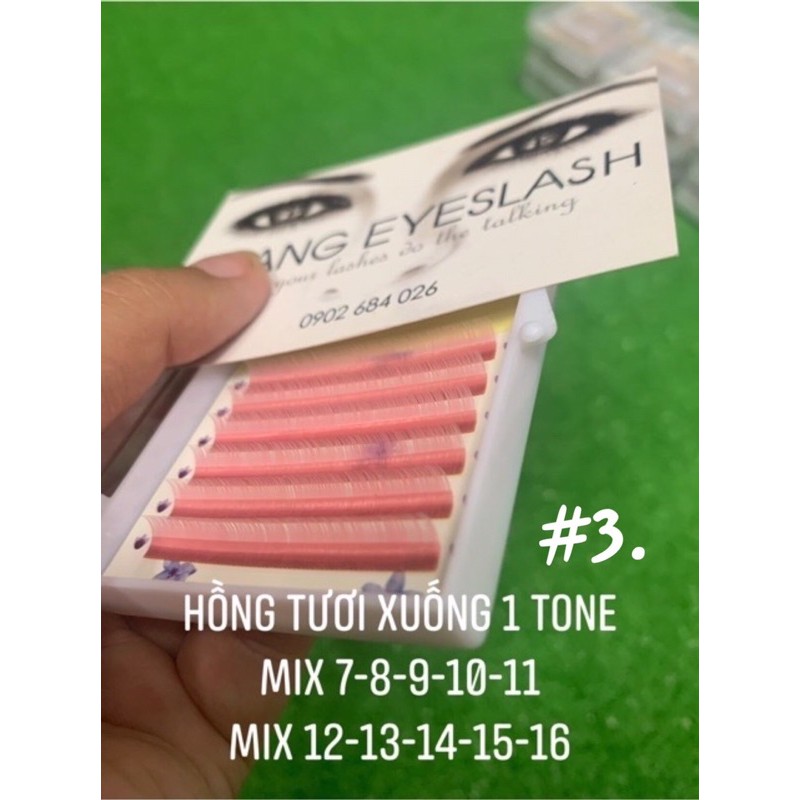 🪅🪅 Tổng hợp - Mi màu mix size các loại ( lông mi nối ), nhiều màu sắc đặc biệt, siêu đẹp