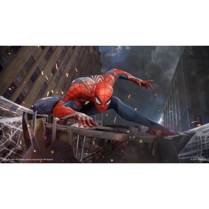 Đĩa chơi game PS4: Marvel Spider-Man Game Of The Year Edition