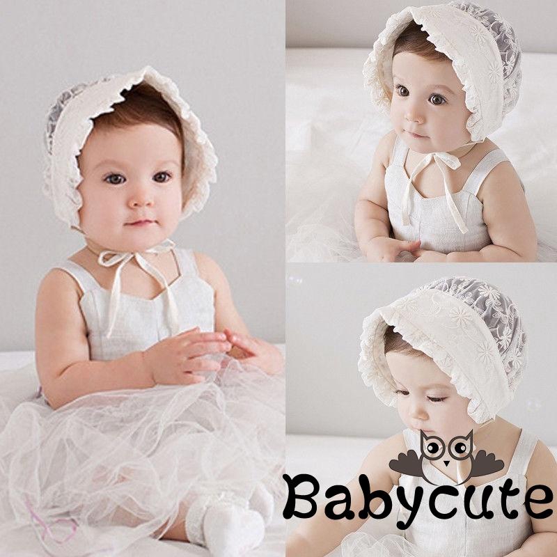 Mũ Công Chúa Ren Xinh Cho Bé Gái