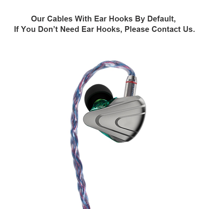 Dây Cáp Tai Nghe 8 Lõi Đồng Mạ Bạc