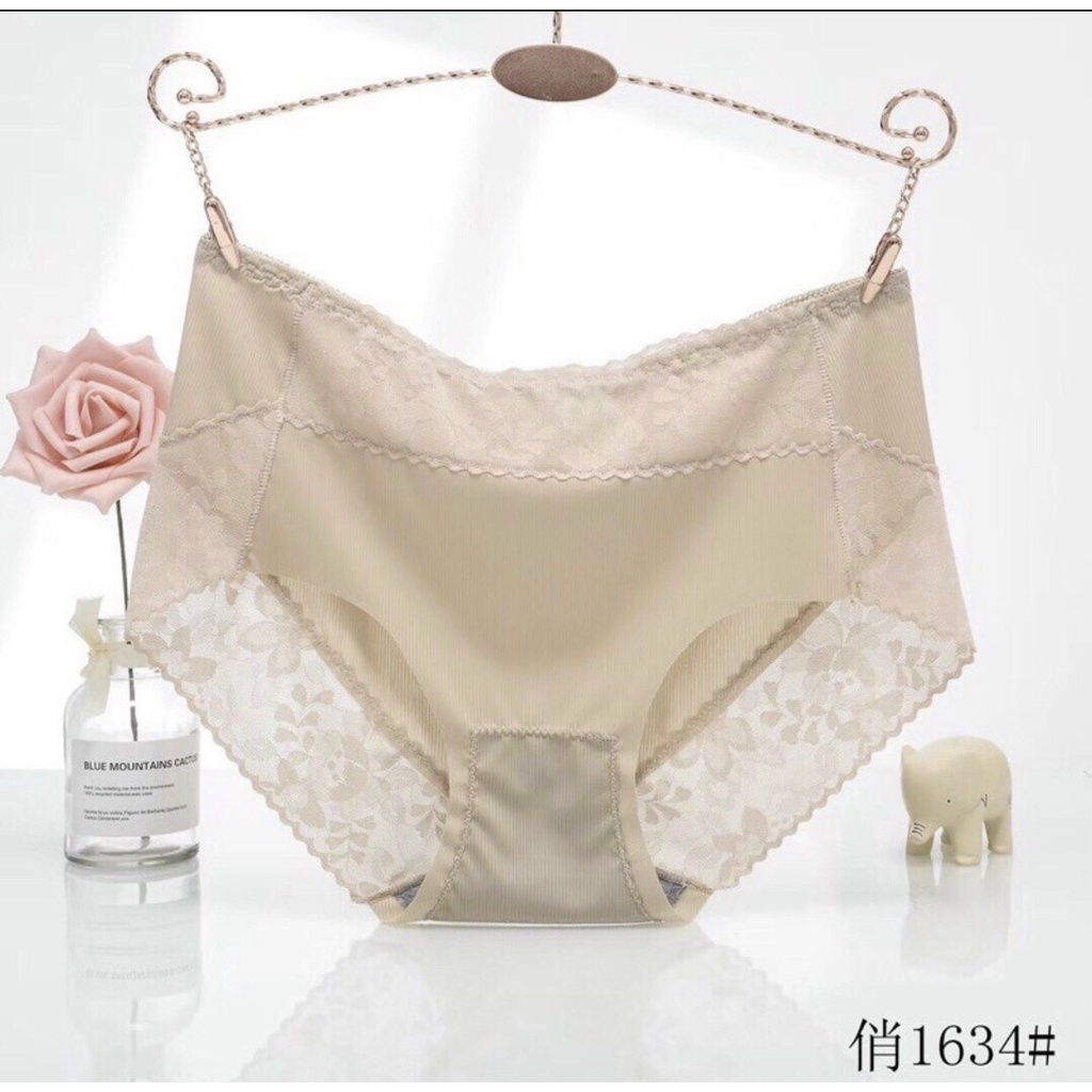 combo 5 chiếc quần lót nữ đúc phối ren cao cấp Q3