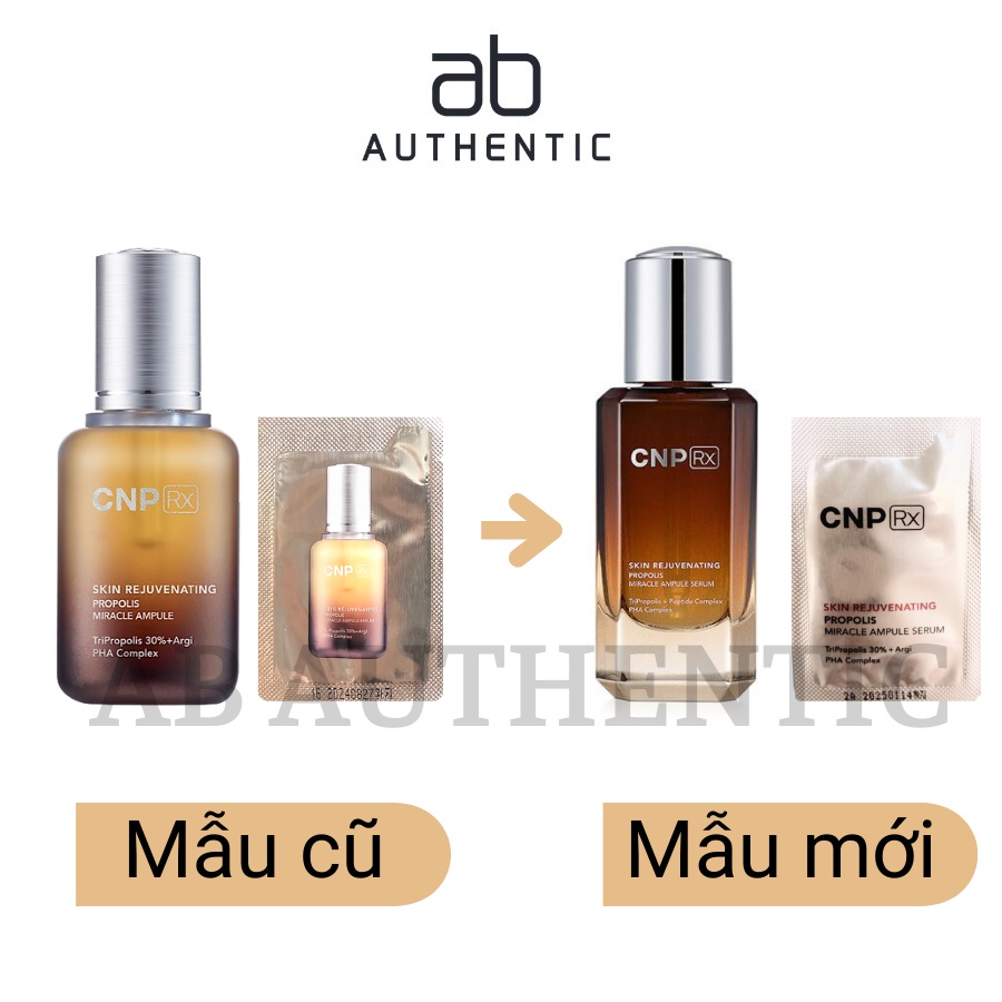 Tinh chất keo ong CNP Rx Skin Rejuvenating tái tạo, phục hồi và trẻ hóa da 40ml- AB Authentic