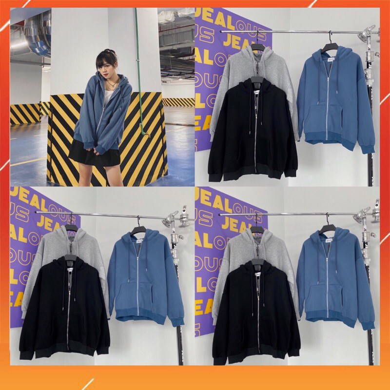 Áo khoác hoodie zip mác girl2 5412