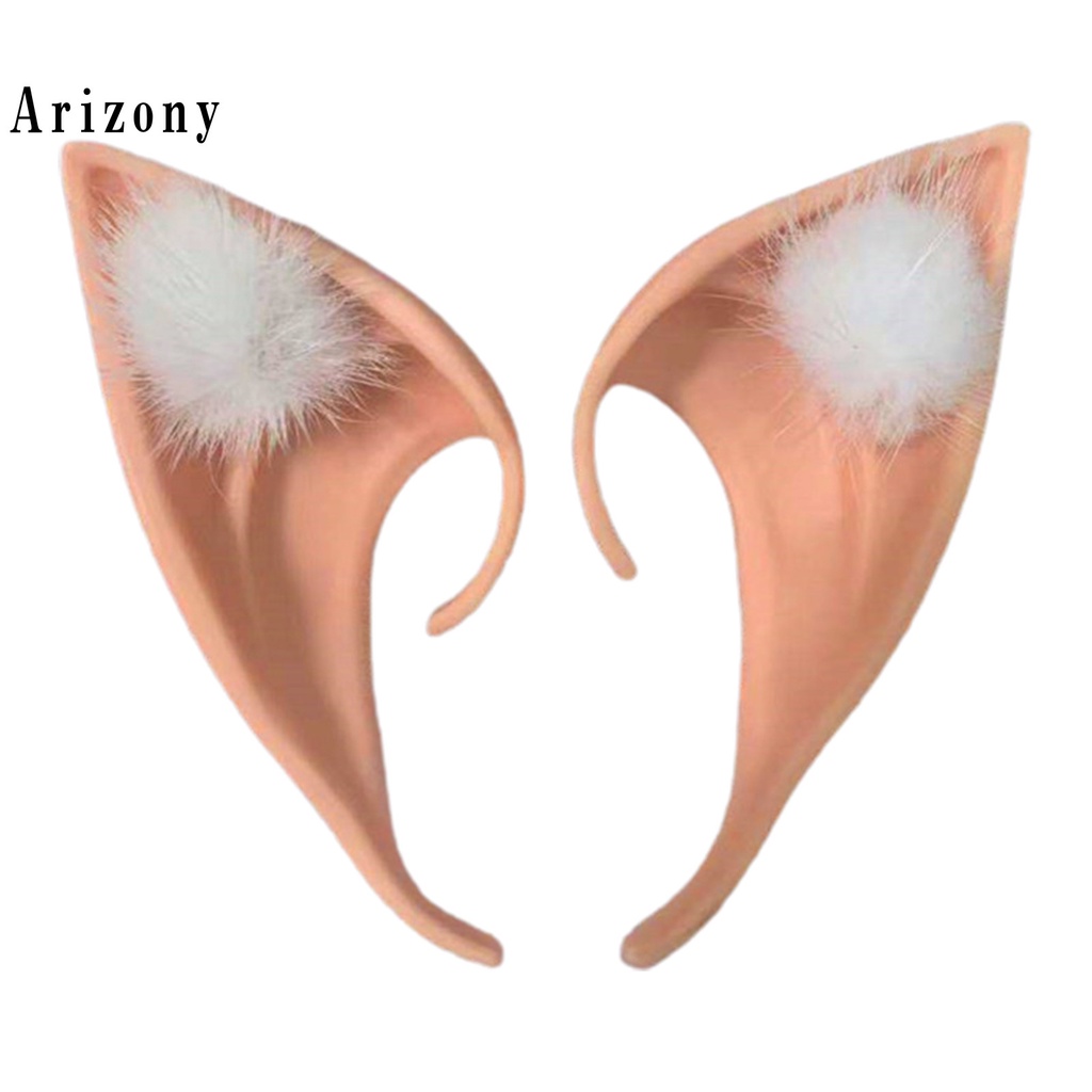 AY Lightweight Ear Props Halloween Themed Fairy Ears Decor Long Lasting for Home