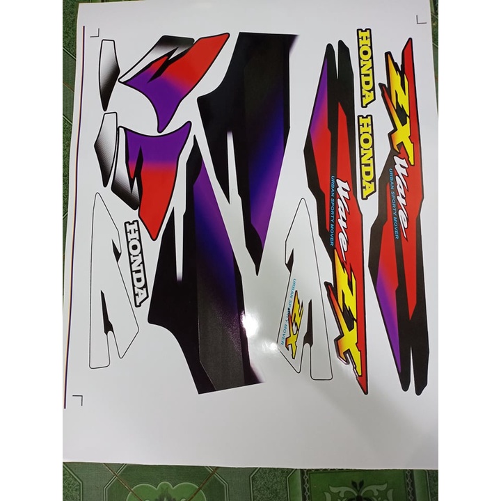 tem rời wave ZX tím đỏ