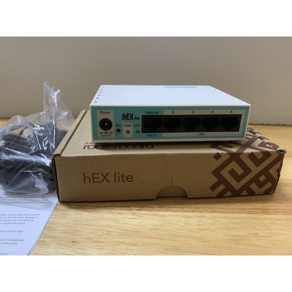 Thiết bị Router MikroTik RB750r2