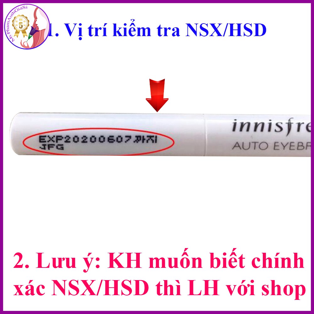 CHÌ KẺ MÀY INNISFREE AUTO EYEBROW PENCIL | BigBuy360 - bigbuy360.vn