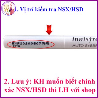 CHÌ KẺ MÀY INNISFREE AUTO EYEBROW PENCIL