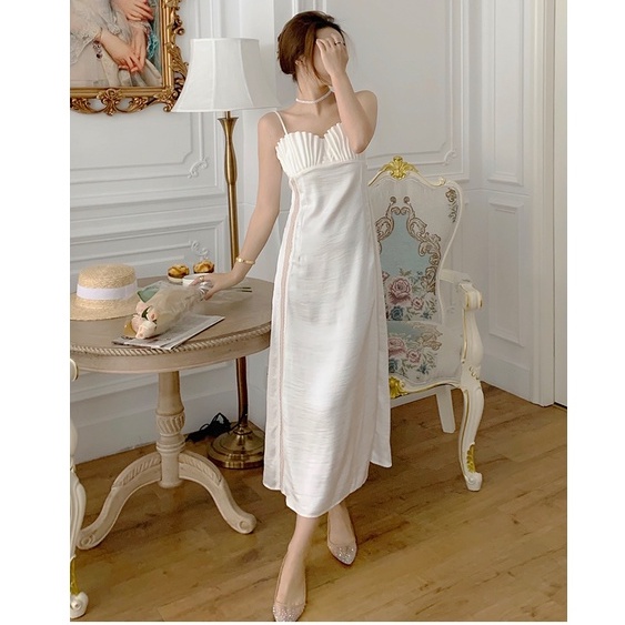 Đầm nữ hai dây dáng dài Emilyshop