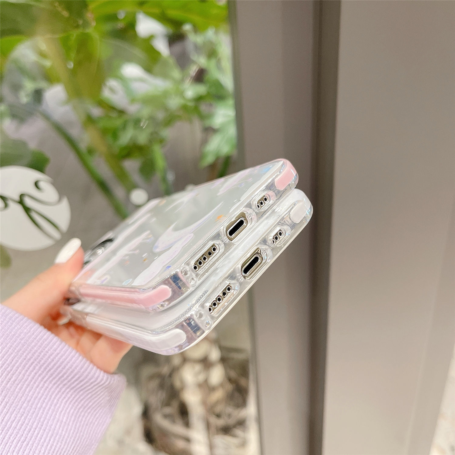 ốp điện thoại Chống Sốc Trong Suốt In Hình Mây / Mặt Trăng Cho Iphone 12 Mini Pro Max 11 Pro Max 7 8 Plus Xs Max Xr X Se | BigBuy360 - bigbuy360.vn