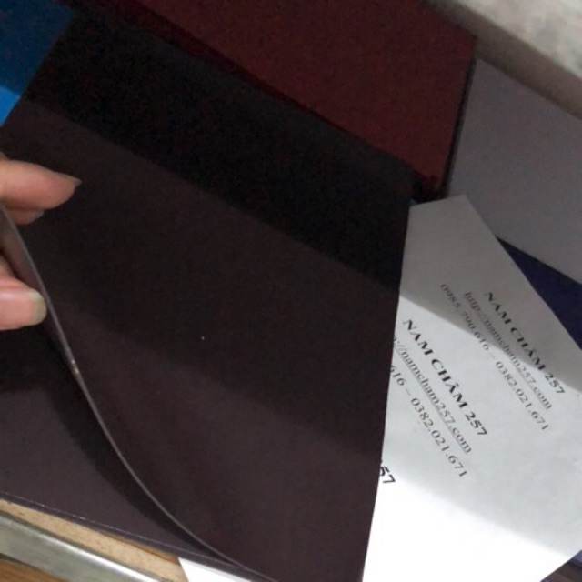 [Xả Kho] Nam châm dẻo A4 dày 2mm màu nâu, nam châm dạng dẻo dễ cắt và sử dụng.