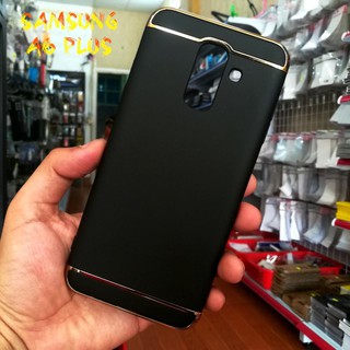 SamSung Galaxy A6+ Plus 2018 Ốp lưng 3 mảnh Plastic 360 tặng cường lực