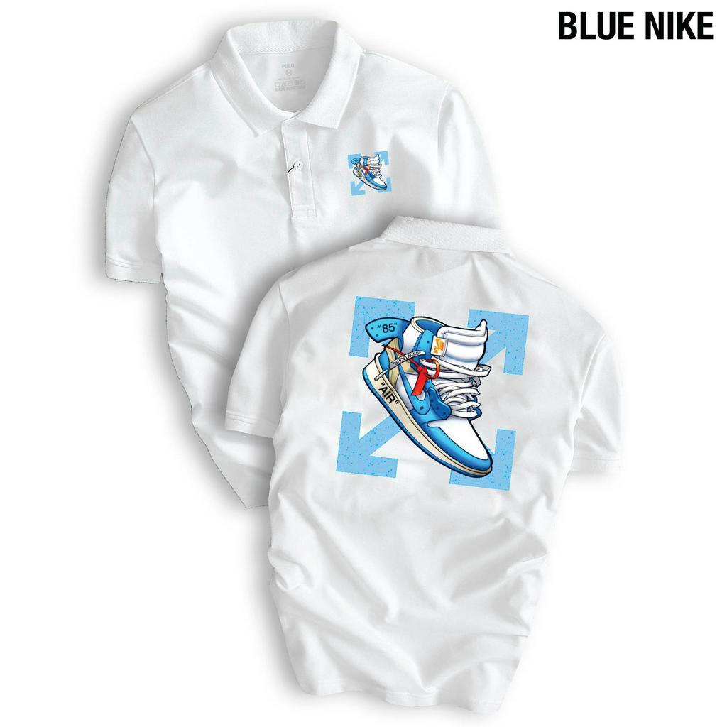 Áo thun POLO nam BLUE NIKE cao cấp, chuẩn form, trẻ trung dễ dàng phối đồ