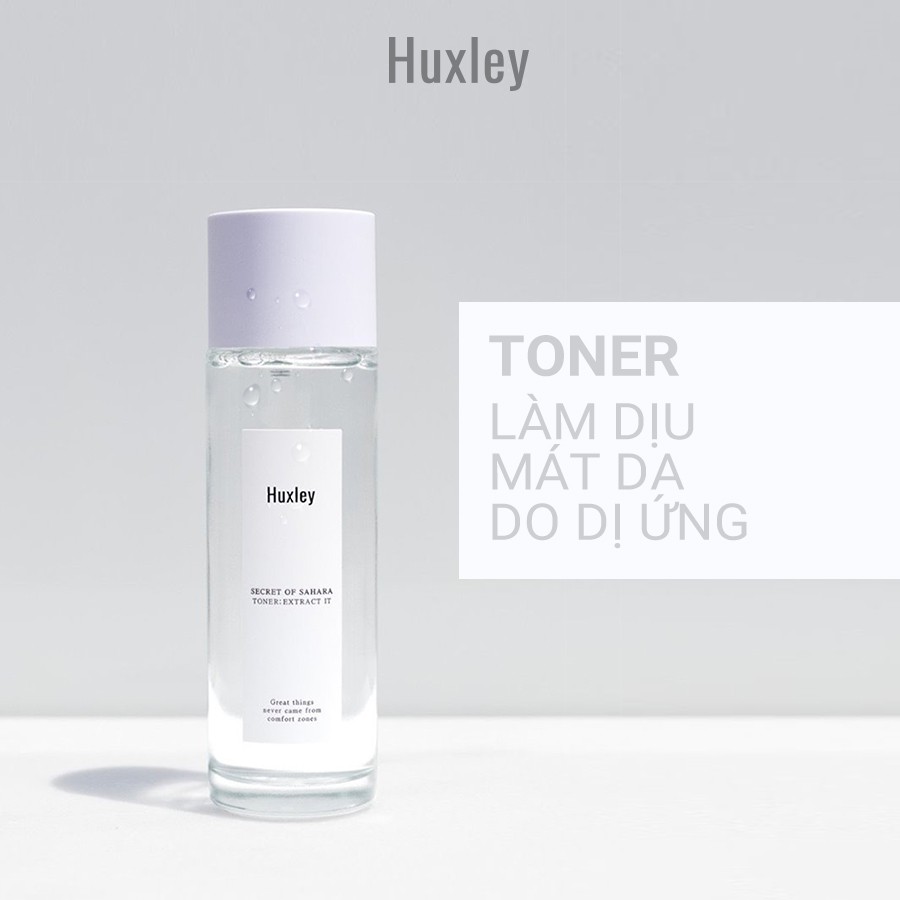 Nước Hoa Hồng Huxley Toner Extract It Chiết Xuất Xương Rồng 120ml | WebRaoVat - webraovat.net.vn