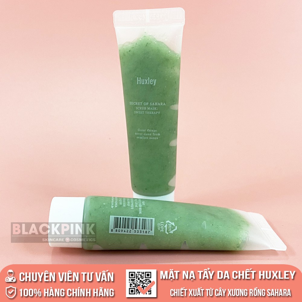 Mặt nạ tẩy da chết Huxley Scrub Mask Therapy, chiết xuất cây xương rồng tẩy sạch da chết không gây bào mòn da | BigBuy360 - bigbuy360.vn