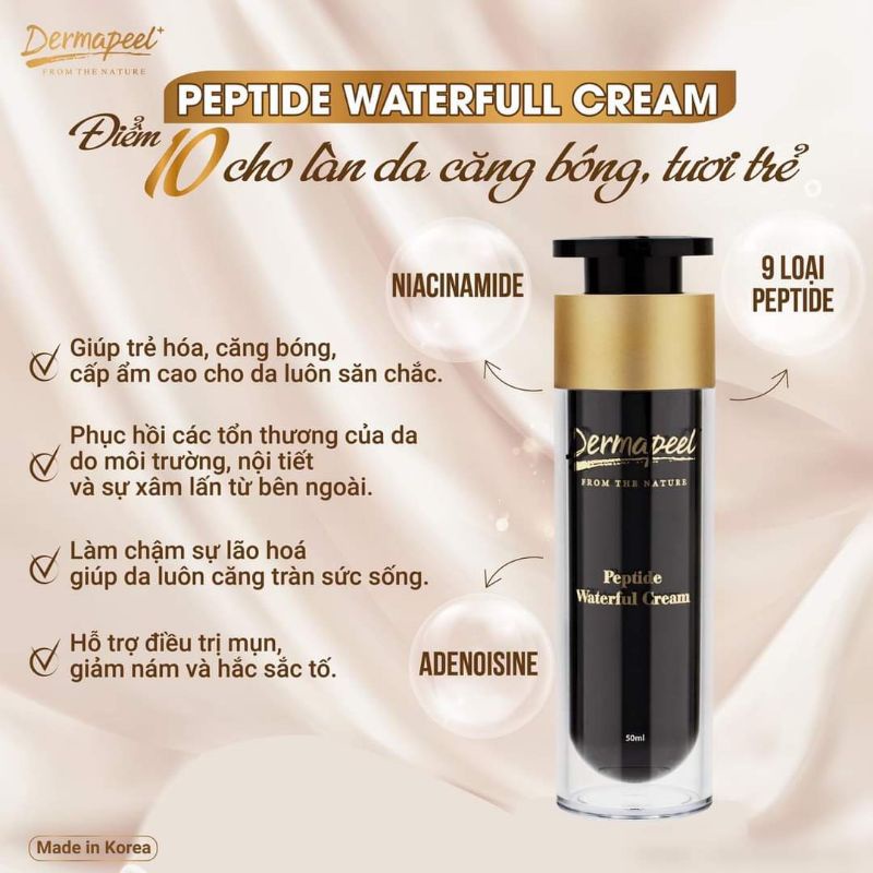 KEM CĂNG BÓNG PEPTILE Dermapeel. Cẩm kết chính hãng 100 %