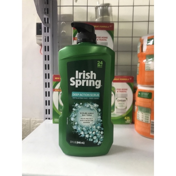Sữa tắm  IRISH SPRING VÒI 5IN1 887ML