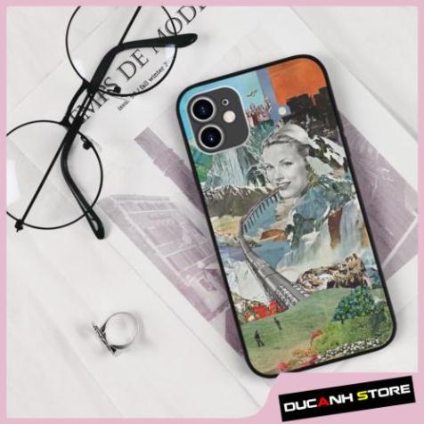 Ốp lưng iphone SAMSUNG hình train on mountain collage art dada dadaism cho nam  cho các dòng iPhone PAP20211140