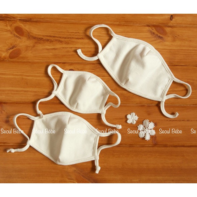 Khẩu trang vải hữu cơ JohnnTree made in Korea