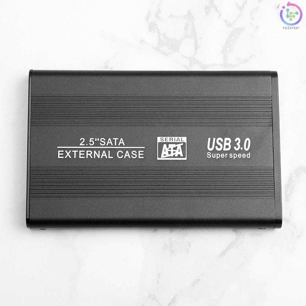 2.5'' USB 3.0 External Hard Drive Portable HDD High Transmitting Speed Plug&amp;Play for Desktop/Laptop (320GB) Black